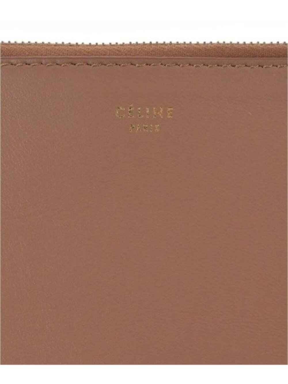 Celine Clutch Leather Black Brown - Picture 5 of 8